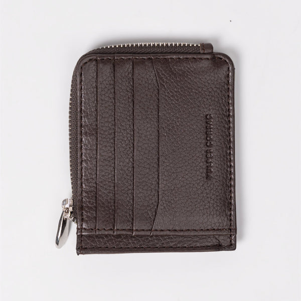 Mild texture Leather  Wallet - Brown