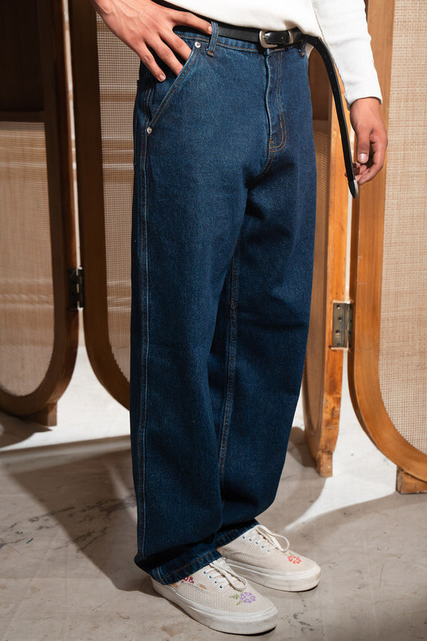 Baggy fit jeans - Indigo