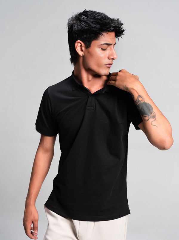 Polo Shirt - Black